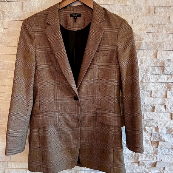 Rag & Bone Charles Wool Plaid Blazer - NWT - Picture 4 of 6